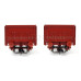 Set dvou otevřených vozů, "Rübenzug", díl 1, DB, IV. epocha, TT, Tillig TT Club 2023, Tillig 502505