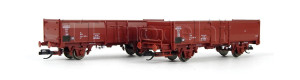 Set dvou otevřených vozů, "Rübenzug", díl 1, DB, IV. epocha, TT, Tillig TT Club 2023, Tillig 502505