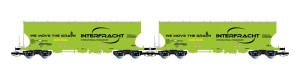 Set dvou vozů pro přepravu obilí, CZ-interfracht, VI. epocha, TT, Arnold HN9759
