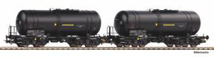 Set dvou kotlových vozů řady Zaes 406Ra, PKP, IV. epocha, H0, Piko 28311