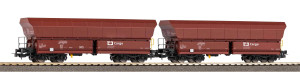 Set dvou samovýsypných vozů Falns, ČD Cargo, VI. epocha, H0, Piko 58291