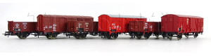 Jubilejní šestidílný set nákladního vlaku „60 Jahre OPW“, III. epocha, H0, Roco 6600098