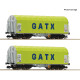 Set dvou vozů řady Shimmns, GTAX, VI. epocha, TT, Roco 6680011