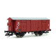 Krytý vůz Gu, DR, III. epocha, TT, Tillig 14883