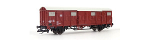 Krytý vůz Hbcs 300, DB, IV. epocha, TT, Tillig 17179