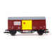 Krytý vůz Gklm 1130, „TEB-Transport“, DR, IV. epocha, TT, model Galerie Tillig 2023, Tillig 502270