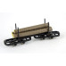 Úzkorozchodný podvozkový vůz s nákladem kmenů, H0f, Busch 12222