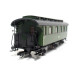 Osobní 3osý vůz 2. třídy, DR, III. epocha, ze setu, TT, DOPRODEJ, Tillig 01727-1
