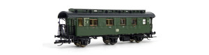 Osobní 3osý vůz 2. třídy, DB, III. epocha, TT, Tillig DOPRODEJ, 16036