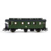 Osobní 3osý vůz 2. třídy, DB, III. epocha, TT, Tillig DOPRODEJ, 16036