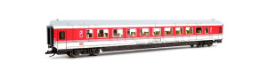 Osobní vůz 2. třídy Bpmz 293, DB, IV. epocha, TT, Tillig 16516