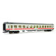 Osobní vůz 2. třídy Bimz 267.8, typ Halberstadt, DB AG, V. epocha, TT, Tillig 502211