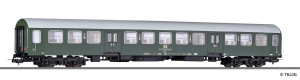 Osobní vůz 2. třídy řady Bmh, typ Halberstadt, DR, IV. epocha, H0, Tillig 74945