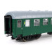 Osobní vůz 2. třídy Bp, ČSD, Bratislava 2, IV. epocha, s osvětlením, TT, IGRA MODEL 97200029OS