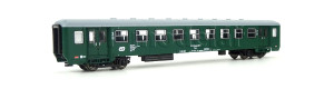 Osobní vůz Byz-k 2. třídy, ČD, V. epocha, TT, IGRA MODEL 97000015