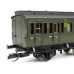 Osobní tříosý vůz 3. třídy, typ Altona, DRG, II. epocha, TT, DOPRODEJ, Tillig 13150