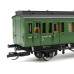 Osobní vůz 2. třídy, DR, řady B, III. epocha, TT, DOPRODEJ, Tillig 13154