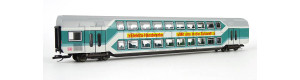 Patrový osobní vůz 2. třídy DBz 751, DB AG, V. epocha, TT, Tillig 16794