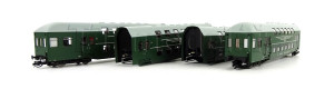 Patrová jednotka, čtyřdílná, DR, zeleno-šedá, IV. epocha, TT, Arnold HN9524