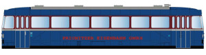Řídicí vůz VS 98/S1, Prignitzer Eisenbahn GmbH, digital, VI. epocha, TT, Kres 9813D