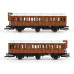 Set tří osobních vozů „Mecklenburgischer Reisezug 2“, M.F.F.E., I. epocha, TT, jednorázová série, DOPRODEJ, Tillig 01048 E