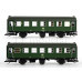 Set dvou osobních 3osých vozů 2. třídy, DB, IV. epocha, TT, Tillig 01061