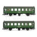 Set osobních vozů Hersfelder Kreisbahn, IV. epocha, TT, jednorázová série, DOPRODEJ, Tillig 01062 E