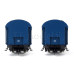 Set dvou obytných dílenských tříosých vozů, DB AG, V. epocha, TT, Tillig 01063