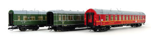 Set osobního vlaku „D 118 Leipzig-Köln“, DR, III. epocha, TT, jednorázová série, DOPRODEJ, Tillig 01068 E
