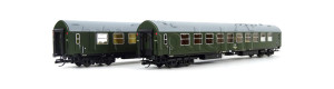 Set dvou vozů „Salonwagen der DDR-Regierung Baujahr 1966“, DR, TT, IV. epocha, Tillig 01081