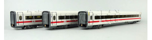 Set tří osobních vozů ICE-1 „Redesign“, DB AG, VI. epocha, TT, jednorázová série, DOPRODEJ, Tillig 01082 E
