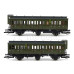 Set čtyř osobních 3osých vozů, DRG, II. epocha, TT, DOPRODEJ, Tillig 01815