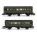 Set čtyř osobních 3osých vozů, DRG, II. epocha, TT, DOPRODEJ, Tillig 01815