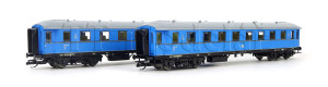 Set dvou lehátkových vozů 2. třídy, "Tourex", DR, III. epocha, TT, model Galerie Tillig 2023, Tillig 502267