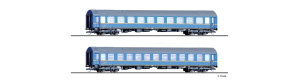Set dvou osobních vozů "Tourex", díl 2, DR, IV. epocha, TT, model Galerie Tillig 2025, Tillig 502414