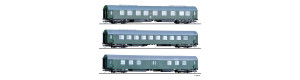 Set osobních vozů salonního vlaku vlády NDR, DR, IV. epocha, H0, Tillig 70046