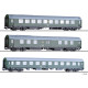 Set osobních vozů „Salonwagenzug 4“, DR, IV. epocha, H0, Tillig 70048