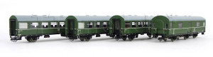 Set čtyř REKO vozů, DR, III. epocha, TT, DOPRODEJ, Arnold HN9510