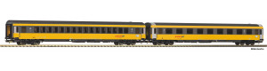 Set dvou osobních vozů 2. třídy, Regiojet, VI. epocha, H0, Piko 28323