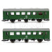 Set čtyř osobních reko vozů, DR, IV. epocha, TT, Roco 6280002
