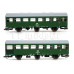 Set čtyř osobních reko vozů, DR, IV. epocha, TT, Roco 6280002