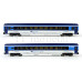 Základní set osobního vlaku Railjet, ČD, VI. epocha, H0, Piko 57179
