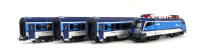 Základní set osobního vlaku Railjet, ČD, VI. epocha, H0, Piko 57179