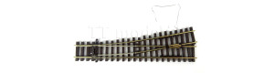 Levá výhybka, 135 mm, R 466 mm, 11,25°, TT, PECO SL-U1292