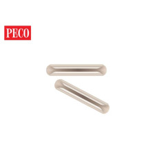 Patkové kolejnicové spojky kovové, 24 kusů, PECO SL-710FB