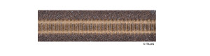 Kolejové podloží pro flexi kolej s betonovými pražci, hnědé, délka 950 mm, H0, Tillig 86510