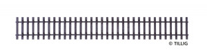 Pražcové pole, přímé, 228 mm, H0, Tillig 82017