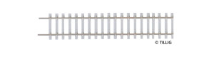 Flexi kolej s betonovými pražci, 470 mm, H0, Tillig 82134