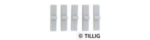 Držák střední, 10 kusů, tramvajové kolejivo Luna, TT/H0m, Tillig 87976