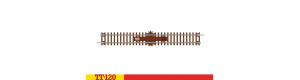 Rozpojovací kolej, 166 mm, TT, Hornby TT8013